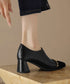 Bicolor Chain Boots